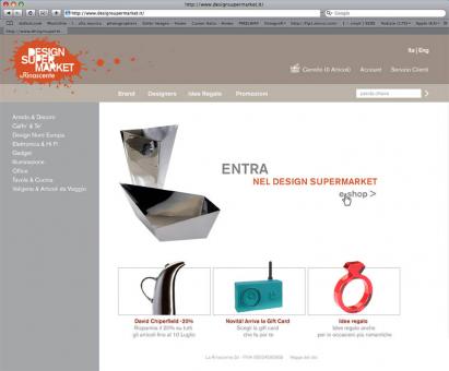 Design Supermarket, La Rinascente @ Radl & - E-shop design